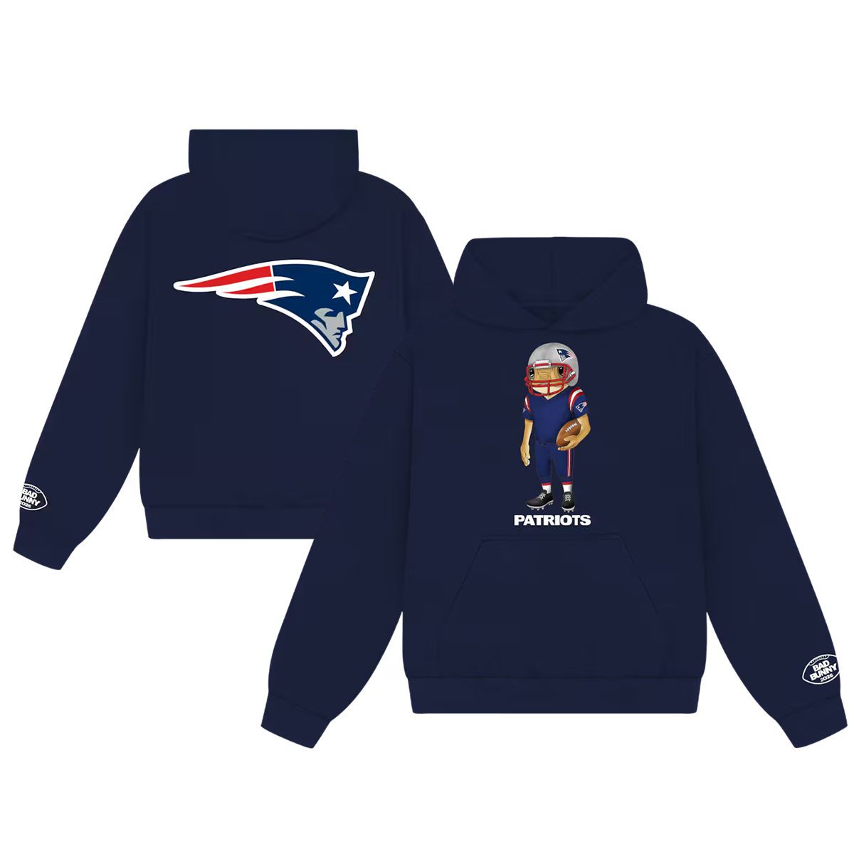 Men 2026 NFL New England Patriots hoodie blue 0011